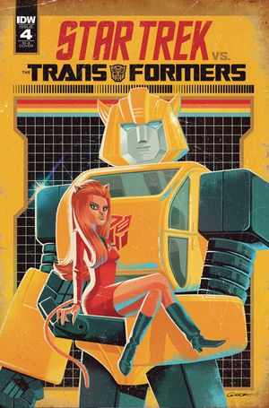 Star Trek vs Transformers #4 (10 Copy Cover Caltsoudas)