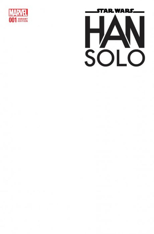 Han Solo #1 (Blank Sketch Variant)