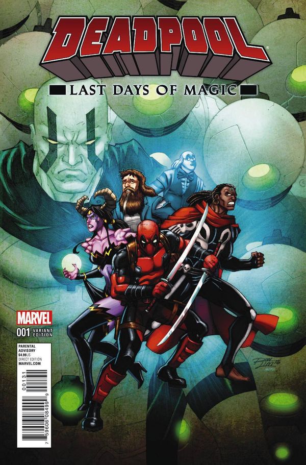 Deadpool: Last Days Of Magic #1 (Ron Lim Variant Cover)