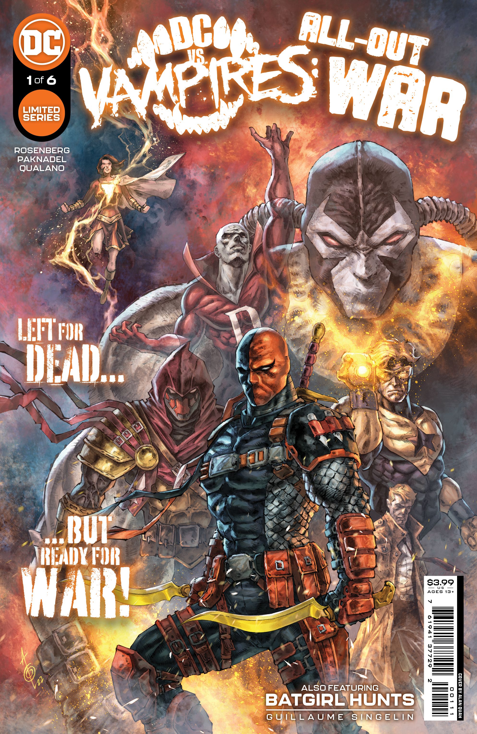 DC vs. Vampires: All-Out War #1 Comic