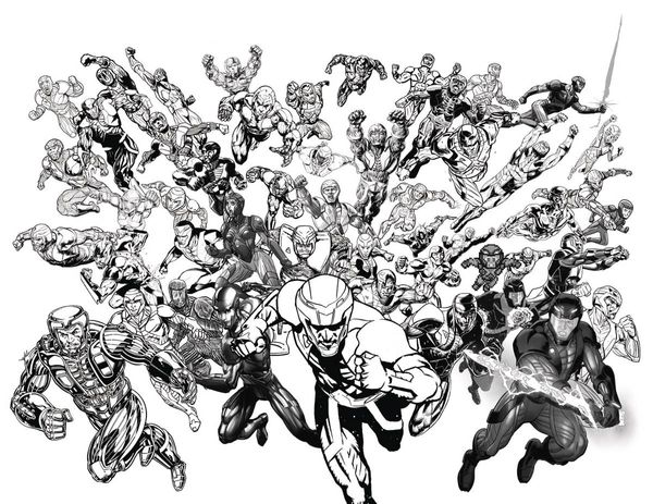 X-O Manowar #50 (Cover M 50 Copy Cover B&w All-s)