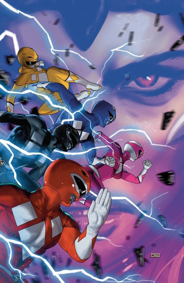 Mighty Morphin Power Rangers #1 (G 1:20 INCV Variant Full Art Clarke) Comic