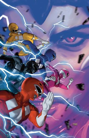 Mighty Morphin Power Rangers #1 (G 1:20 INCV Variant Full Art Clarke)