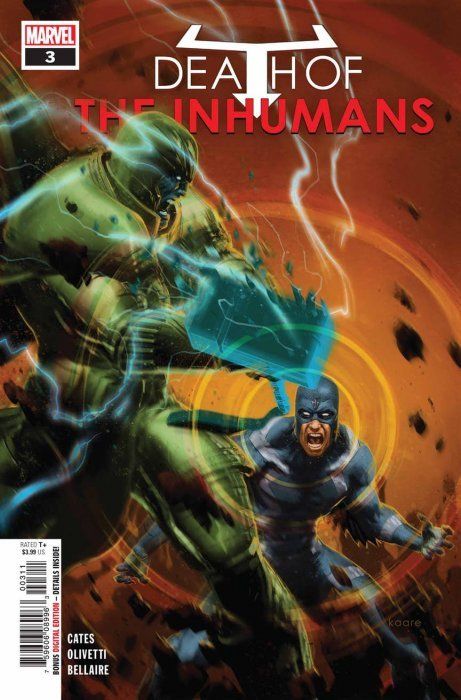 Death of the Inhumans #3 Comic
