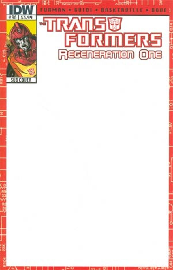 Transformers: Regeneration One #96 (Subscription Var)