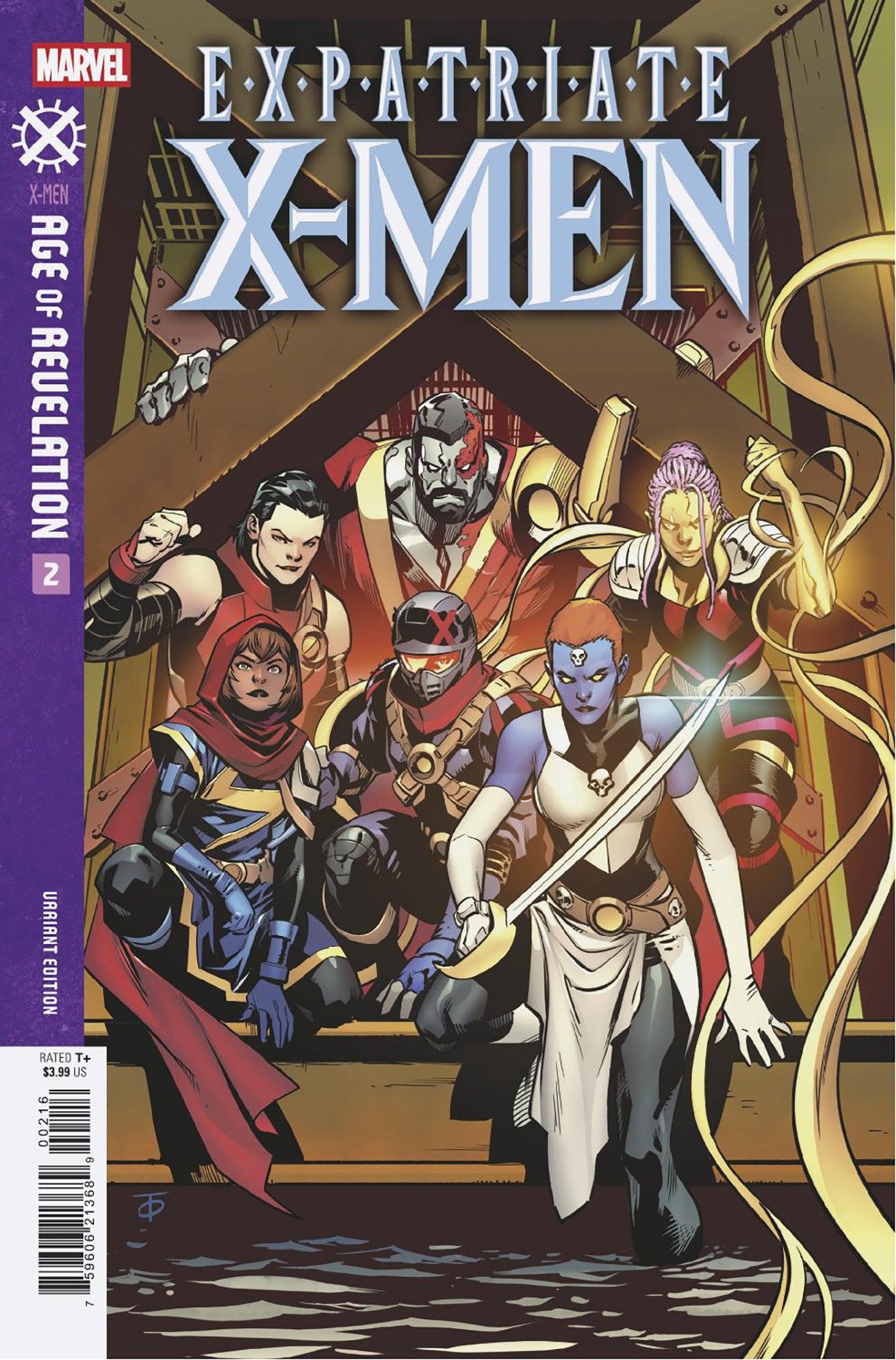 Expatriate X-Men #2 (Marcus To Variant) Comic
