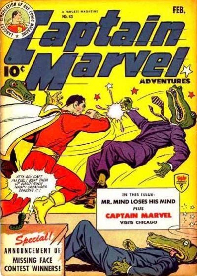 Captain Marvel Adventures #43 Comic