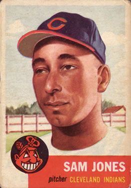 Sam Jones 1953 Topps #6 Sports Card