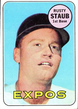 Rusty Staub 1969 Topps #230 Sports Card
