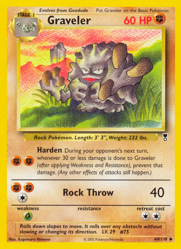 Graveler (44/110) - Legendary Collection Pokémon Card