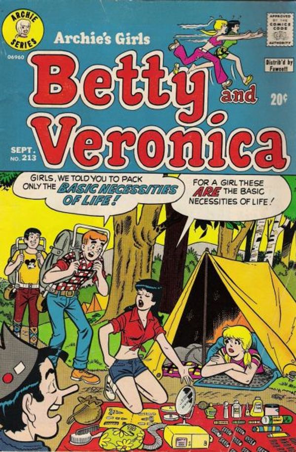Archie's Girls Betty and Veronica #213