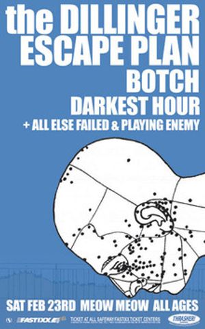 Dillinger Escape Plan & Botch Meow Meow 2002