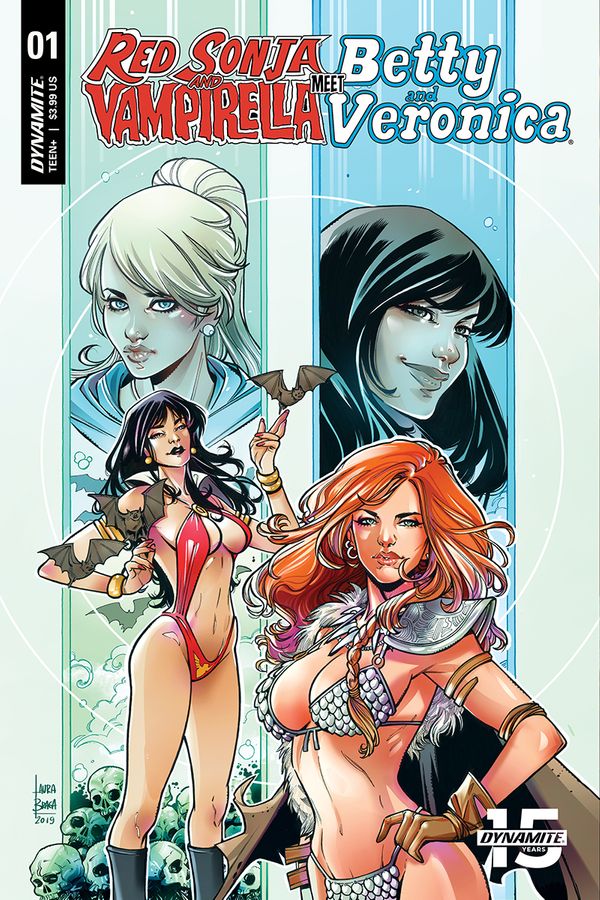Red Sonja and Vampirella Meet Betty and Veronica  #1 (Cover E Braga)