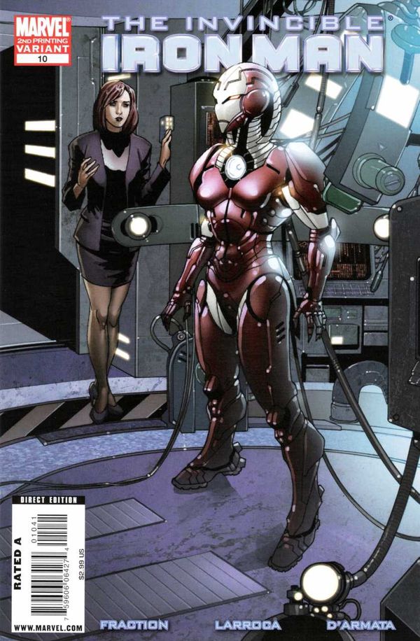 Invincible Iron Man #10 (2nd Printing)