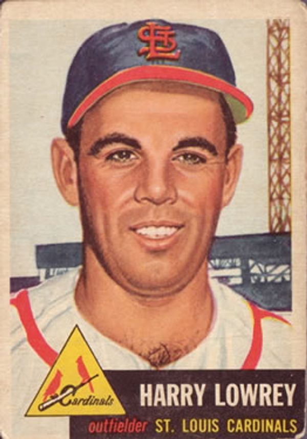 Harry "Peanuts" Lowrey 1953 Topps #16