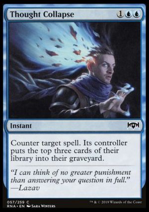 Thought Collapse (Ravnica Allegiance)