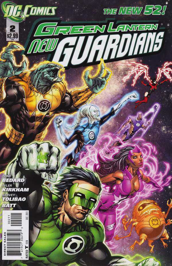 Green Lantern: New Guardians #2 Comic