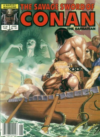 The Savage Sword of Conan #101 Comic