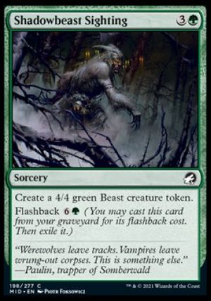 Shadowbeast Sighting (Innistrad: Midnight Hunt)