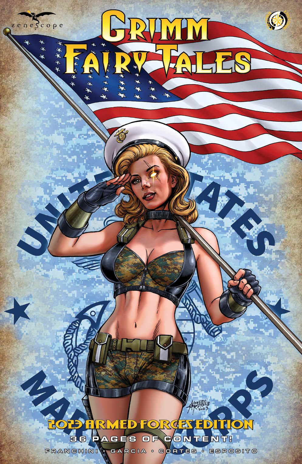 Grimm Fairy Tales Presents: 2023 Armed Forces Appreciation #nn Comic