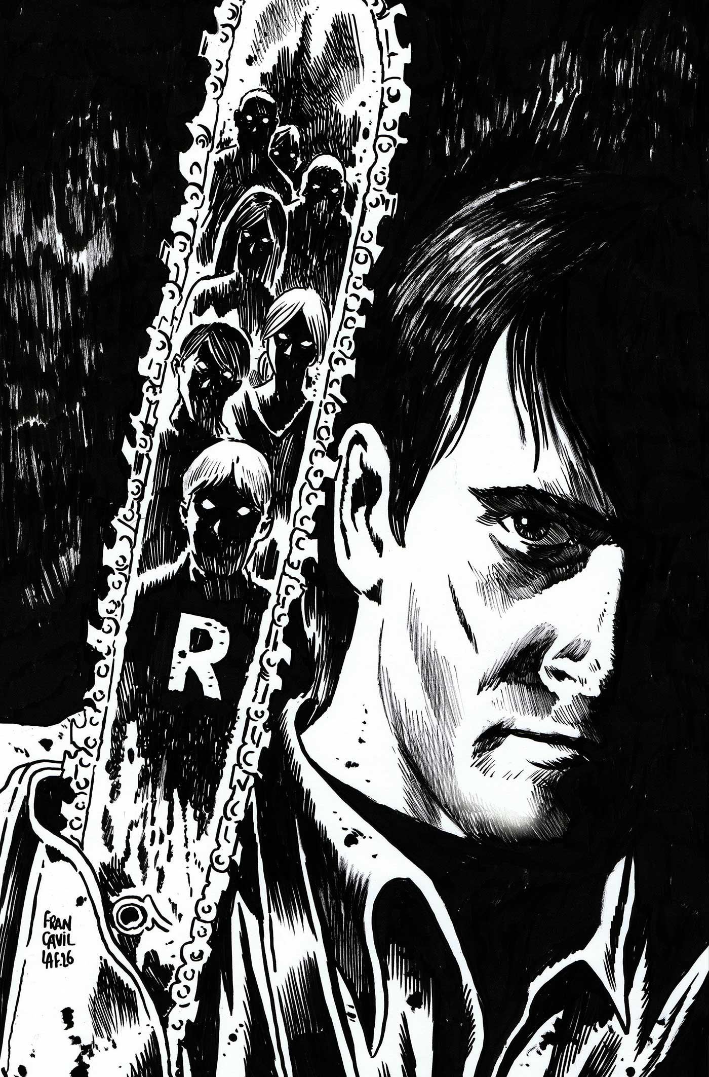 Archie X Army Of Darkness #3 (Cvr O Inc 1:7 Francesco Francavilla Line Art Virgin Variant) Comic