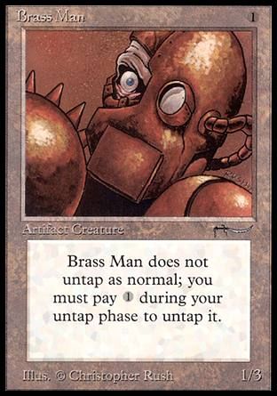 Brass Man (Arabian Nights) Trading Card