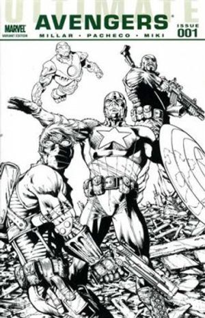 Ultimate Avengers #1 (Sketch Variant Edition)