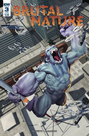 Brutal Nature Concrete Fury #3 (Subscription Variant)