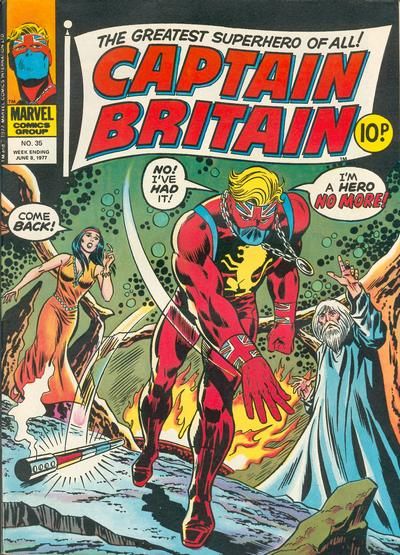 Captain Britain #35 Comic