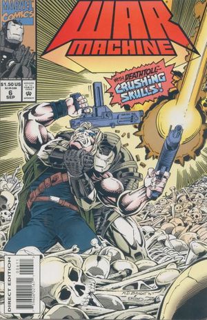 9.2 Marvel Comics 1995 Iron Man Avengers War Machine #11 NM 