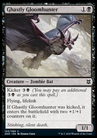 Ghastly Gloomhunter (Zendikar Rising) Trading Card