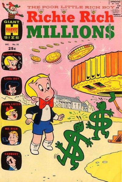 Richie Rich Millions #32 Comic