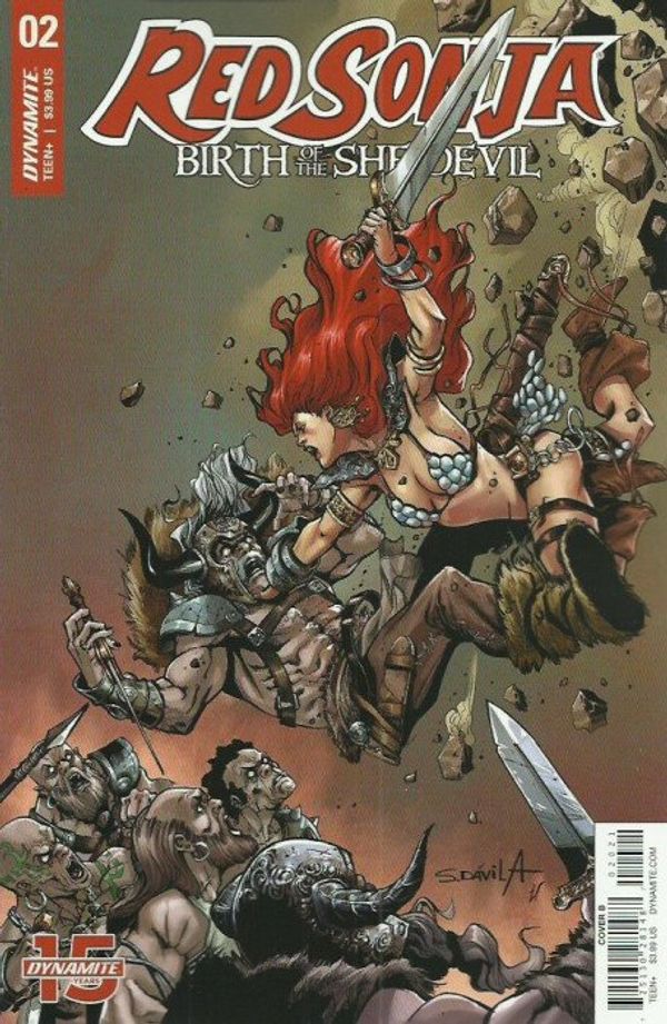 Red Sonja: Birth of the She Devil #2 (Cover B Davila)