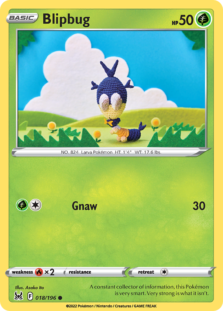 Blipbug (18/196) - Lost Origin Pokémon Card