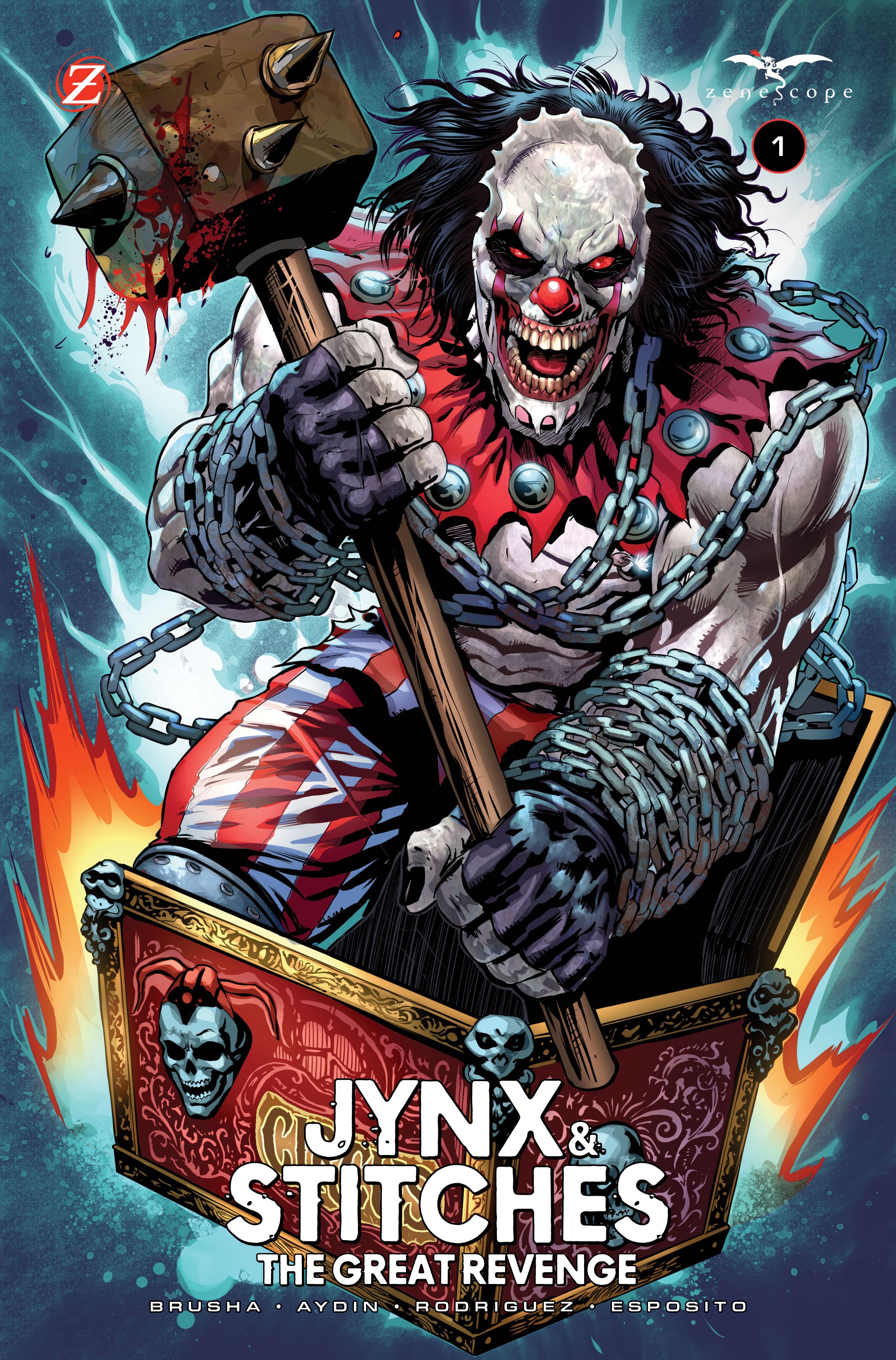Jynx And Stitches The Great Revenge #1 (Cvr B Hakan Aydin Variant) Comic