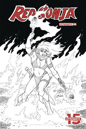 Red Sonja #5 (20 Copy Conner B&w Cover)