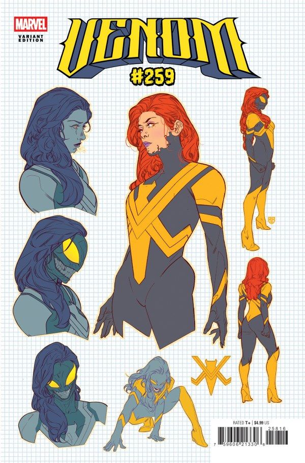 Venom #259 (RB Silva Design Variant) Comic