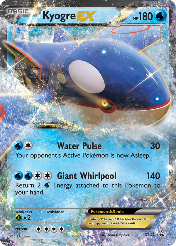 Kyogre EX (XY41) - XY Black Star Promos