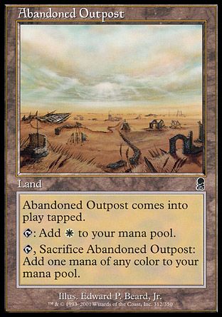 Abandoned Outpost (Odyssey) Trading Card