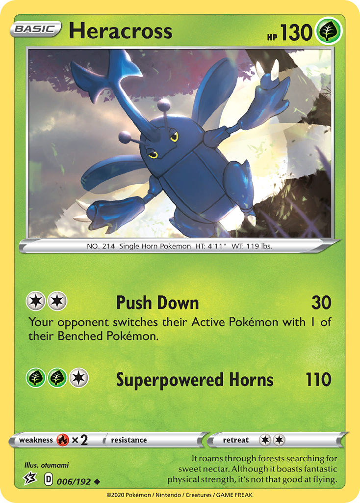 Heracross (6/192) - Rebel Clash Pokémon Card