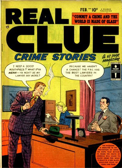 Real Clue Crime Stories #v4#12 Comic