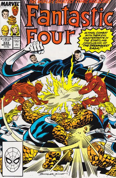 Fantastic Four #333 Comic
