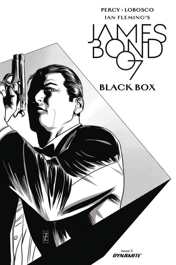 James Bond 007 #3 (Cover E 20 Copy Zircher B&w In)