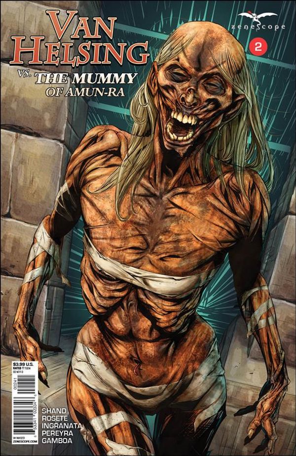 Grimm Fairy Tales Presents: Van Helsing Vs. the Mummy of Amun-Ra #2 (Cover D Bifulco)