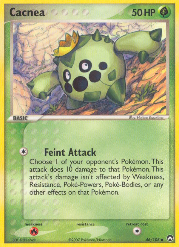 Cacnea (46/108) - Power Keepers Pokémon Card