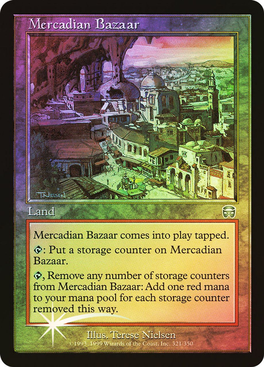 Mercadian Bazaar (Mercadian Masques - Foil) Trading Card