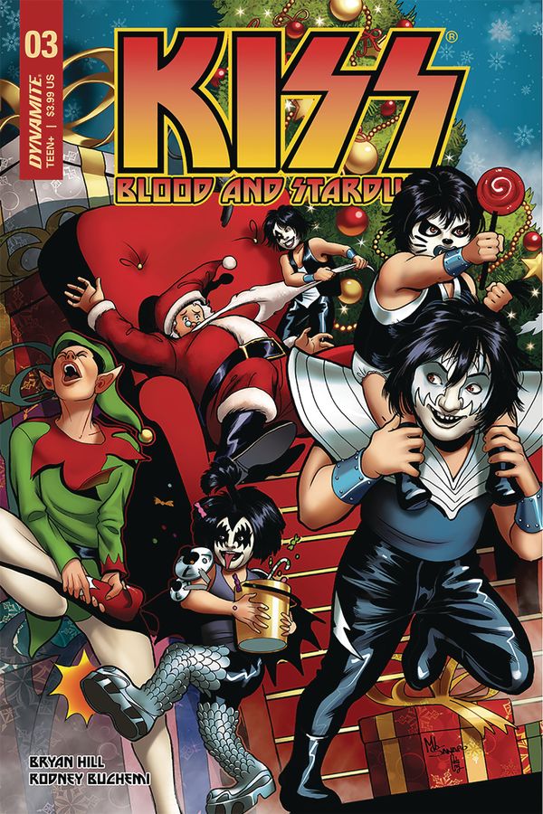 Kiss Blood Stardust #3 (Cover C Sanapo)