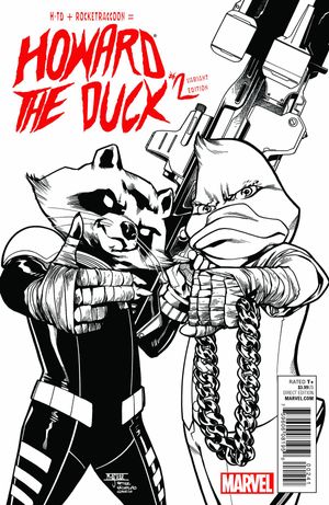 Howard The Duck #2 (Run The Jewels Sketch Variant)