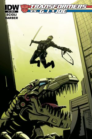 Transformers Vs G.I. Joe #6 (10 Copy Cover)