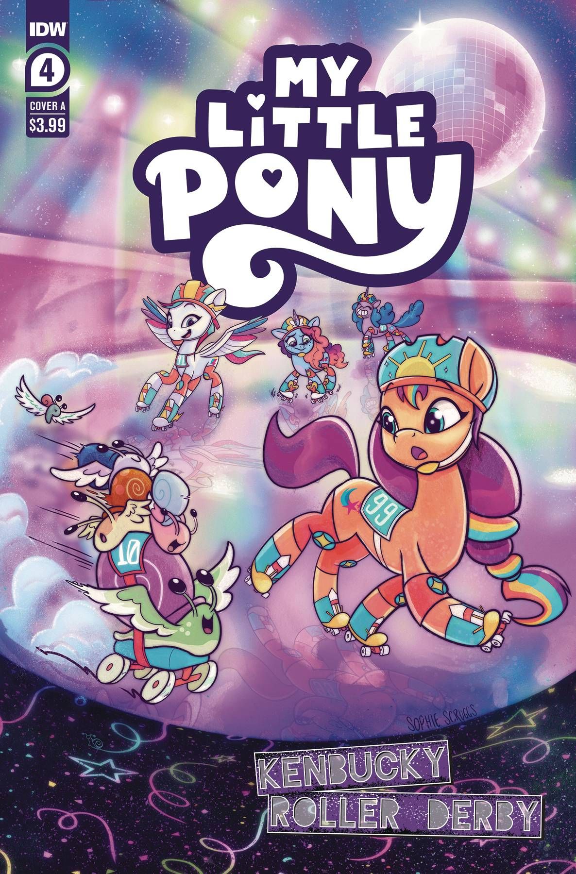 My Little Pony: Kenbucky Roller Derby #4 Comic